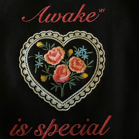Awake NY embroidered crewneck sweatshirt - Picture 2 of 4